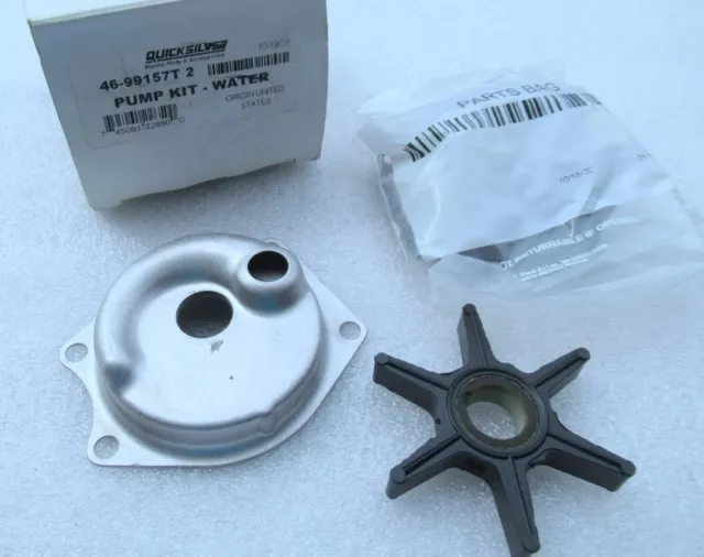 A20 Mercury Quicksilver 46-99157T 2 Water Pump Kit OEM New Factory Boat Parts