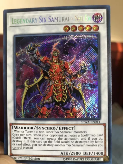 Yugioh Complete Six Samurai Deck! Battle Shogun Shi En Kizaru Ha **HOT** + Bonus