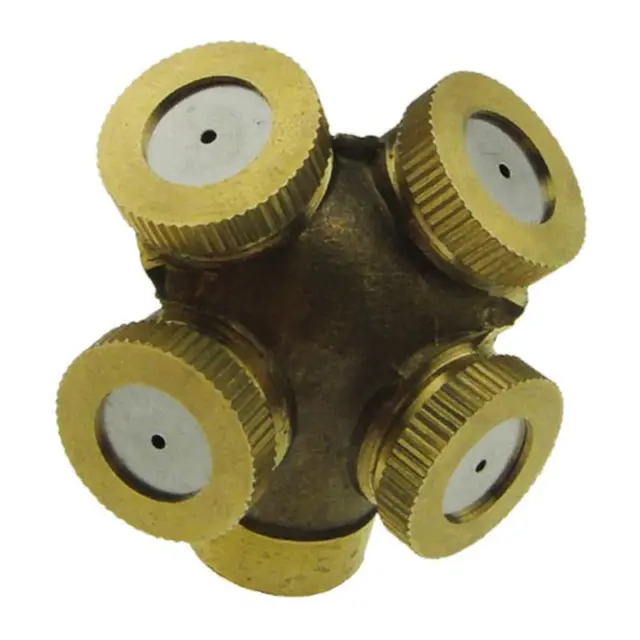 Brass Misting Nozzles-  Misting Sprayer for Greenhouse, Landscaping, Outdoor