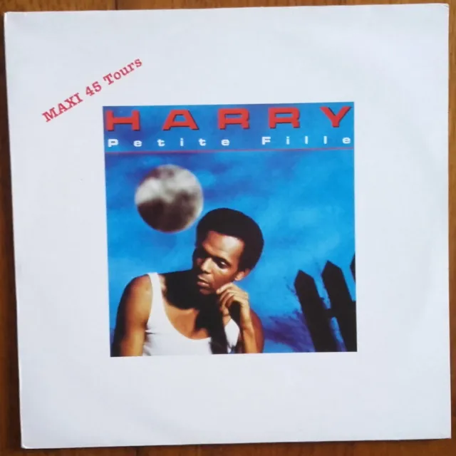 DISQUE VINYLE MAXI 45t 12" HARRY (CHAMPARE) « Petite fille » POP FRANCE 1989