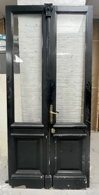 Antique Mahogany Doble Door- Exterior- Solid Wood
