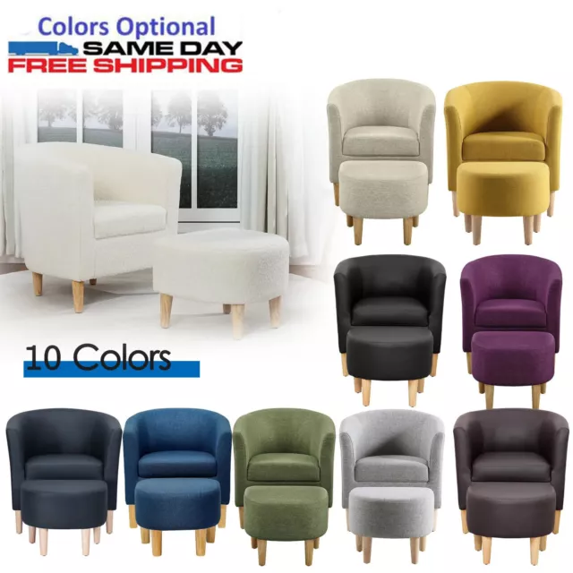 Modern Tub Sofa Couch Armchair Occasional Accent Chair For Lounge Living Room