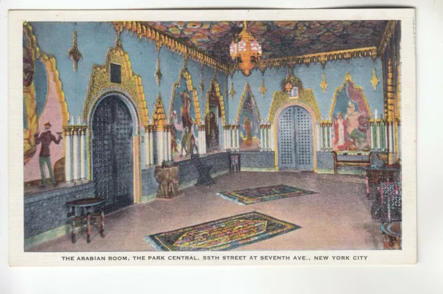 The Arabian Room The Park Central Hotel New York City NY