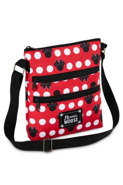 Disney Cross Body Bag for Women, Red Minnie Mouse Bag,Disney Gifts for Women