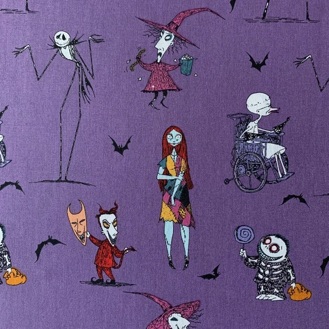 Parure De Lit Double The Nightmare Before Christmas – Jack, Sally & Zero