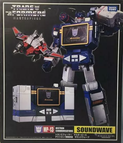 MP-13 Soundwave and Laserbeak | Transformers Masterpiece | Takara Tomy