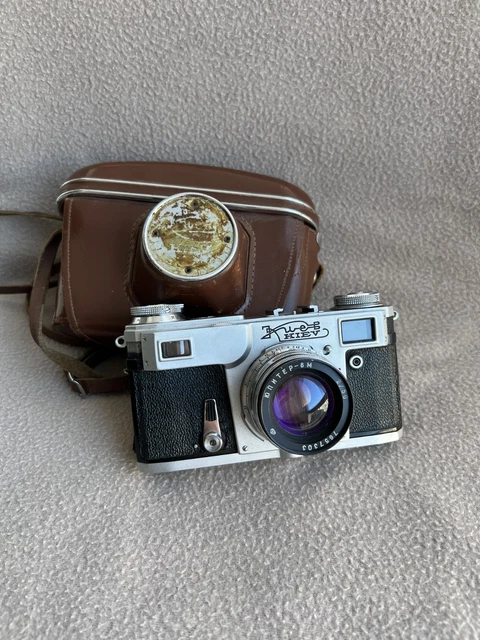 Objectif Jupiter-8M 2/53 Pour Appareils Kiev / Contax - Monture Kiev-Contax - Occasion