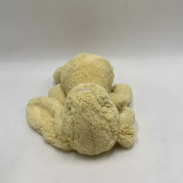 Jellycat Plush Bashful Bunny 11” Lemon Yellow Stuffed Animal Yellow Tail 3