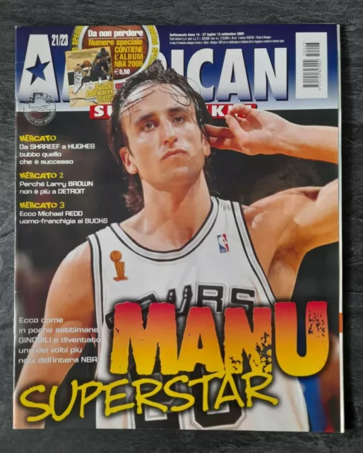 AMERICAN SUPERBASKET n. 21-22-23/2005 + poster Andre IGUODALA PHILADELPHIA 76ERS