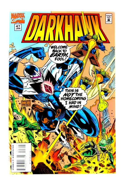 Marvel DARKHAWK (1991) #47 Low Print Run VF Ships FREE!