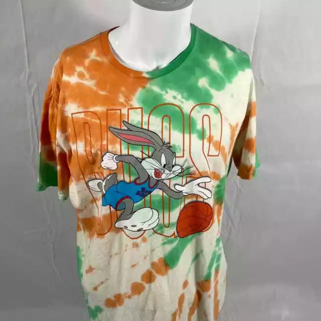 Bugs Bunny Space Jam A New Legacy Basketball Movie Looney Tunes Tie Dye T-Shirt