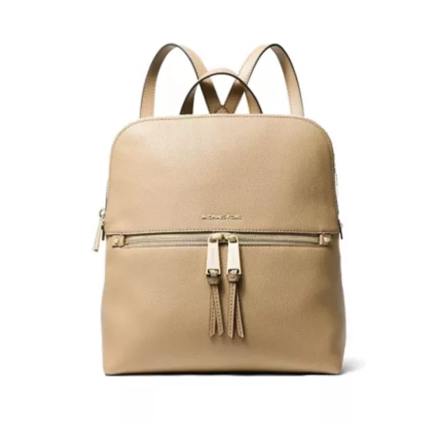 Michael kors rhea online zip medium slim backpack