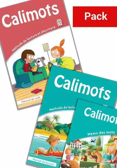 CALIMOTS : CP ; manuel de code + manuel de lecture + memo des mots EUR  17,50 - PicClick FR