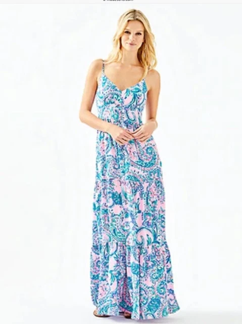 chinese dress ladies Melodie Maxi Dress Lilly Pulitzer
