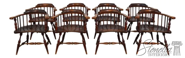 LF62277EC: Set of 8 Windsor Arm Pub Chairs - FREDERICK DUCKLOE