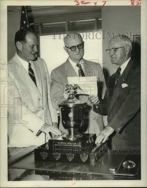 1956 Press Photo Members of Sons of the American Revolution Meet in Houston