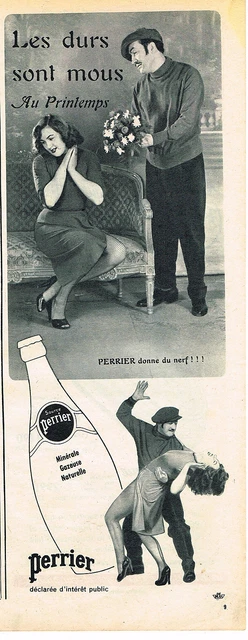 PUBLICITE ADVERTISING 024   1954   PERRIER   eau minérale