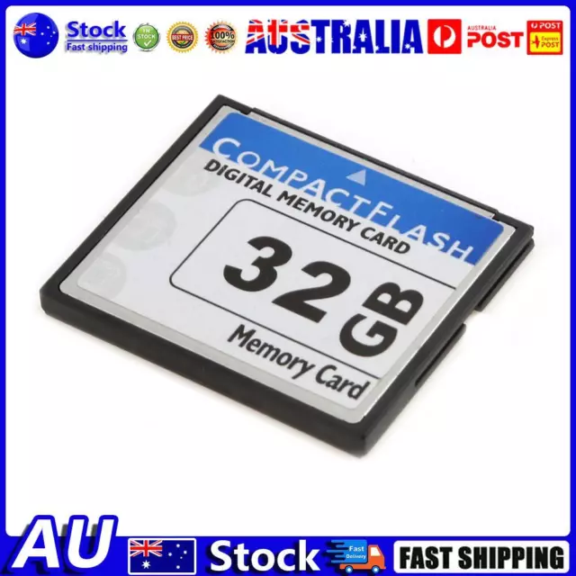 AU High Speed CF Memory Card Compact Flash CF Card for Digital Camera (32GB)