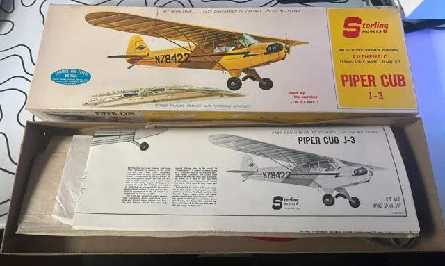 Sterling Models Piper Cub J-3 R/C Model Airplane Kit Sterling Models Piper Cub J-3 R/C Model Airplane Kit