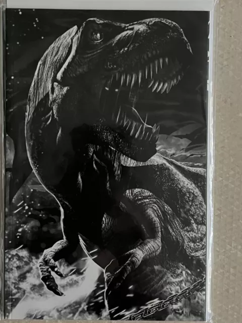 Batman Black & White #1 Poor Boy Cvr E Roberts T-Rex Virgin Variant DC 2020
