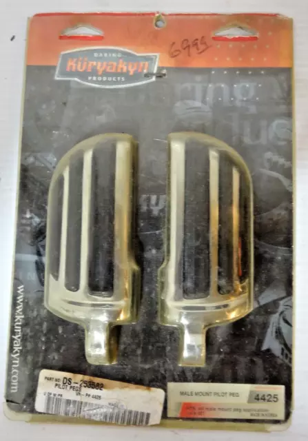 Kuryakyn Pilot Footpegs Male Mount 4425 49-7820 DS-253582 4425