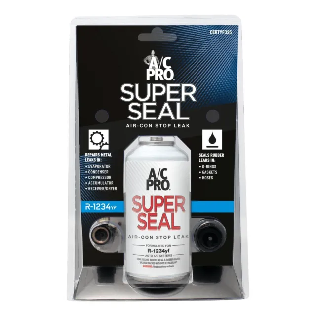 AC Pro Super Seal R1234YF Auto Klimaanlage Stop Leckversiegelung Fix Reparatur