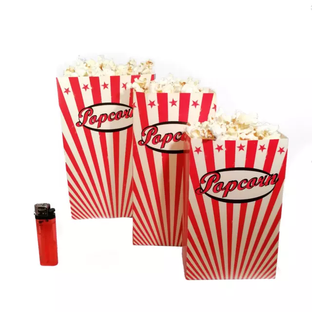 Popcorntüten für Ihren gepopten Popcornmais und perfekt fürs Popcorn Heimkino