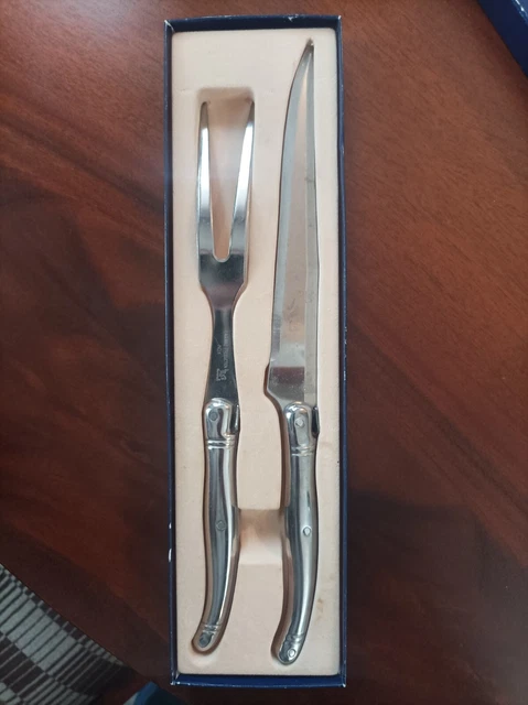 FOURCHETTE DE SERVICE EN INOX 18/10 DE 3,5MM - GUY DEGRENNE - XY