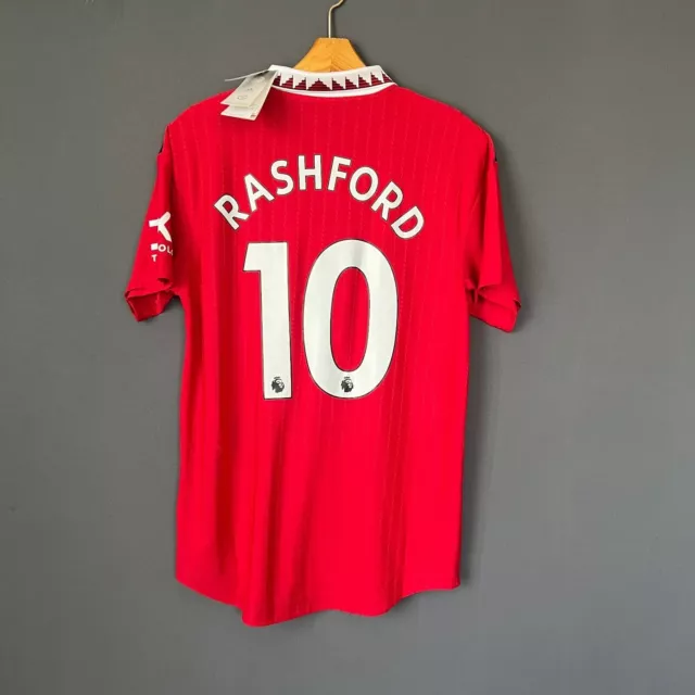 Maglia Rashford Manchester United 2023 Home Autentica maglia da calcio...