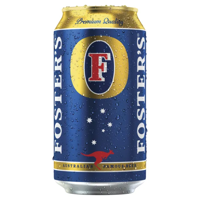 Foster's Lager Beer 24 x 375mL Cans
