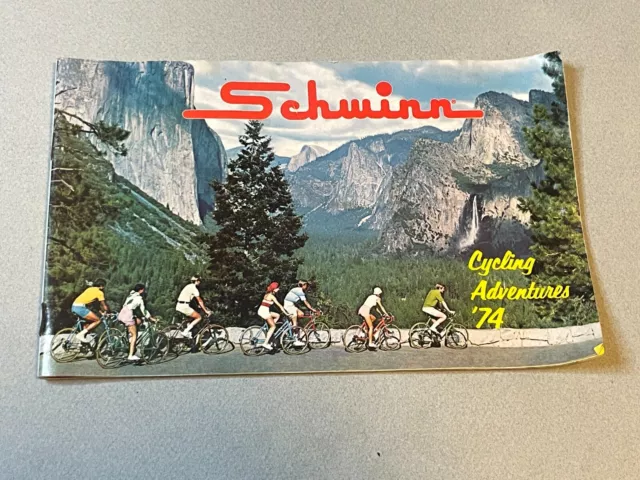 Vintage Schwinn 1974 Bicycle Sales Catalog Brochure Bikes Paramount Stingray