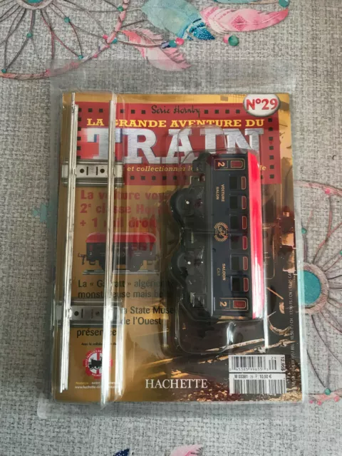 Voiture 2è Classe Voyageur N°29 Hornby Hachette O La Grande Aventure du Train