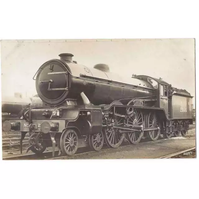 LNER Railway Engine #2808, Gunton, Gresley B17 RP Postcard Unused c1920s