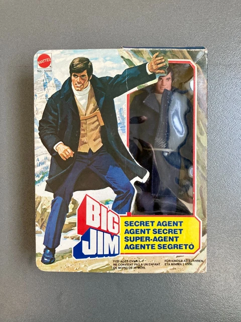 Big Jim Agent Secret 004 - Mattel France 1982 - MISB - Boîte Scellée - Espion