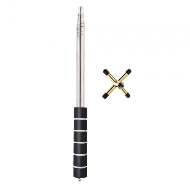RETRACTABLE POOL BRIDGE Cue Stick Removable for Pool Table Beginners