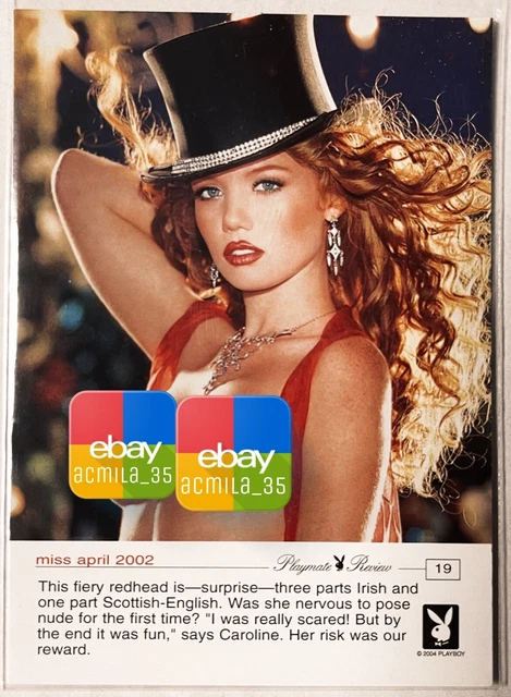 PR19 2004 PLAYBOY Playmate Review Heather Carolin Miss April 2002 $2.00 - PicClick CA