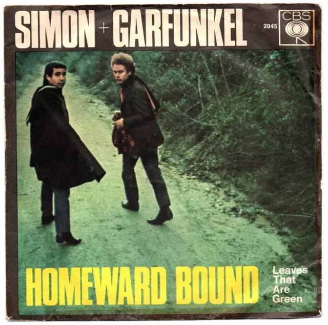 Simon & Garfunkel - Homeward Bound / Leaves That Are Green / Single von 1966