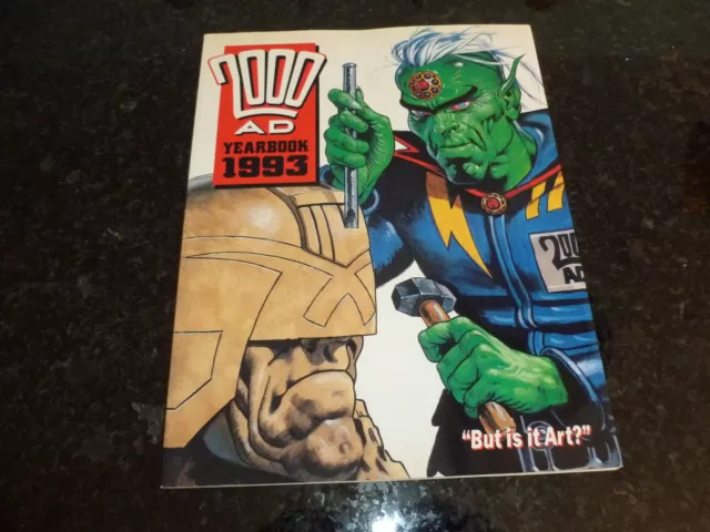 2000 AD Comic Year Book 1993 - Date 1993 - UK Fleetway Annual Book