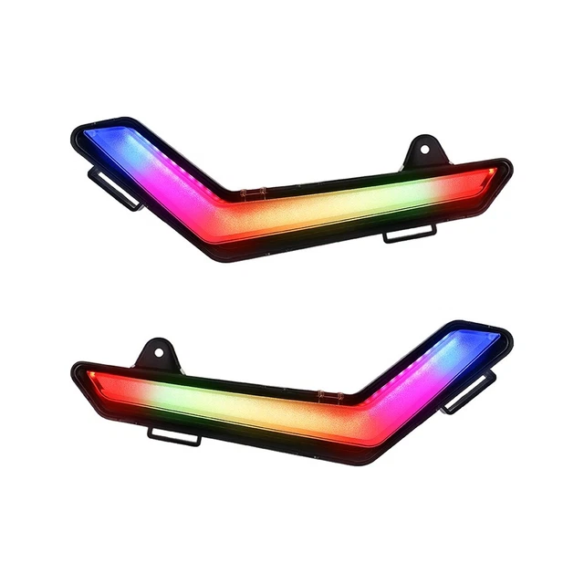 For Can-Am Defender Commander UTV LED Signature Lights Turn Signal RGB Light