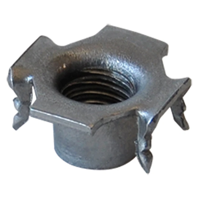 2920559 FONDELLO ACCIAIO TIPO 'RAGNO' Ø mm 25 x  h.12 - M10 pz 20