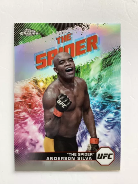 Topps Ufc Chrome 2024 The Spider Anderson Silva  Aka