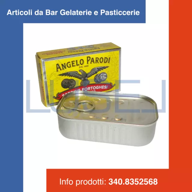 Gr 240 Sardine Portoghesi Lavorazione A Mano In Olio Di Oliva