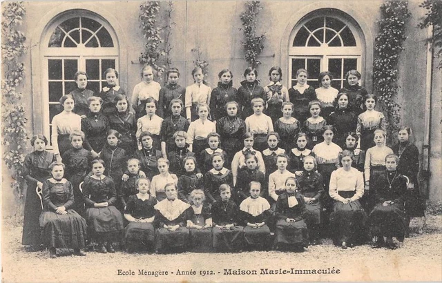 Cpa 54 Nancy Home School Year 1912 House Marie Immaculee
