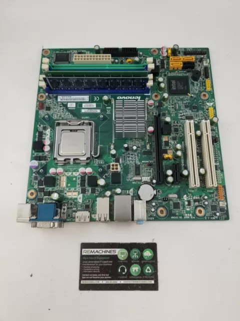 Lenovo ThinkCentre M58 Intel LGA1155 Motherboard Core 2 Duo E8400 4GB DDR3 TESTD