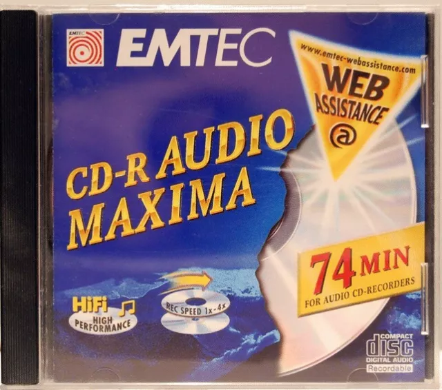 CD-R 52x disques CD vierges or Arita 700 Mo 80 minutes fabriqués par Ritek  10 d