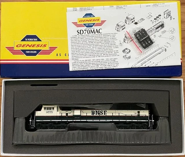 Ho Athearn Genesis G6443 Sd-70Mac Burlington Northern Bnsf 9775 Executive Scheme