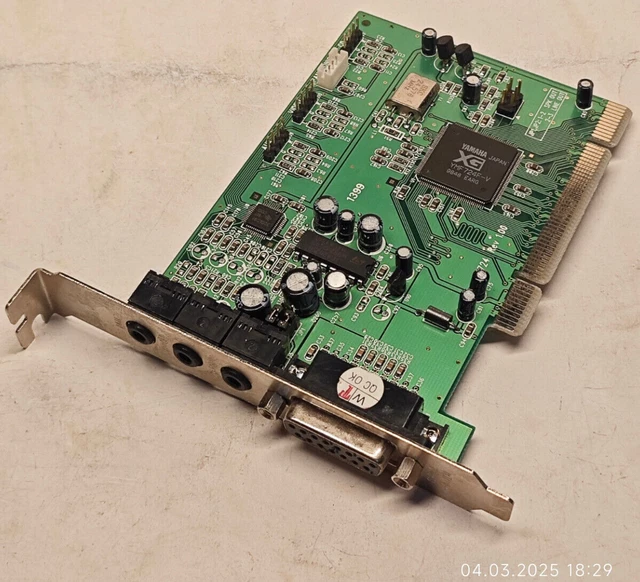 美品 wave LWHA301J8 YAMAHA XG YMF724F-V Xwave LWHA301J8 YAMAHA XG YMF724F-V with driver CD Untested