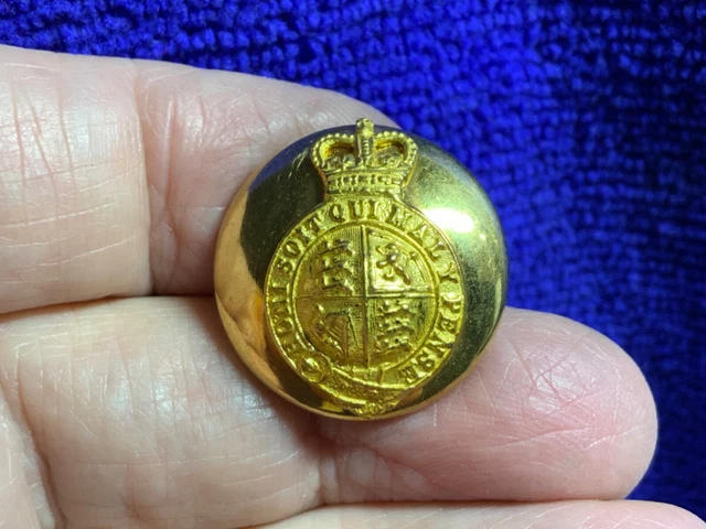 QUEEN ELIZABETH II ~ ROYAL APPOINTEE FORMAL DRESS 23.6mm COAT BUTTON GAUNT 1950s