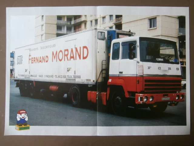 Poster Rétro Camion Minotier TPS Farine – 56 X 42 Cm – Très Bon état