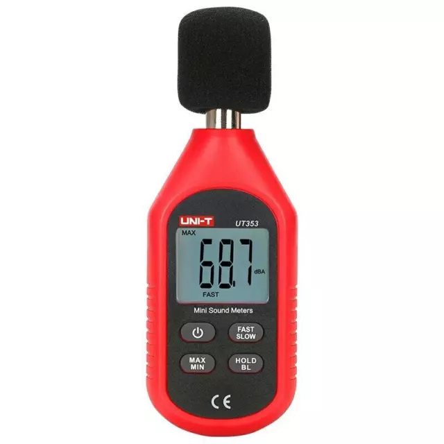 Mini Digital Sound Level Meter UNI-T UT353 Noise Decibel Tester 30-130dB Measure